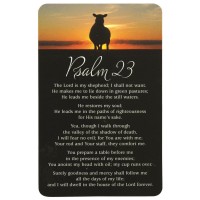 12pk -Pocketcard Psalm 23 - Pack of 12