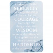 12pk -SERENITY PRAYER POCKETCARD - Pack of 12 12pk -SERENITY PRAYER POCKETCARD - Pack of 12