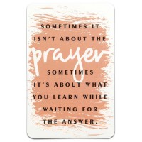 12pk -Bookmark Pocket It Isnt About Prayer - Pack of 12