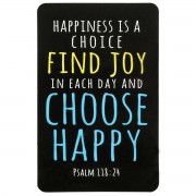 12pk -Bookmark Pocket Happiness Is A Choice - Pack of 12
