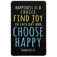 12pk -Bookmark Pocket Happiness Is A Choice - Pack of 12
