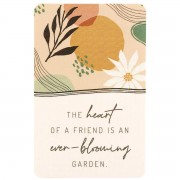 12pk -Bookmark Pocket Heart Of Friend Poem - Pack of 12