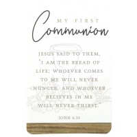 12pk -MY FIRST COMMUNION POCKETCARD JOHN 6:35 - Pack of 12 12pk -MY FIRST COMMUNION POCKETCARD JOHN 6:35 - Pack of 12