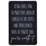12pk -Pocketcard Jesus Loves You So Much - Pack of 12 12pk -Pocketcard Jesus Loves You So Much - Pack of 12