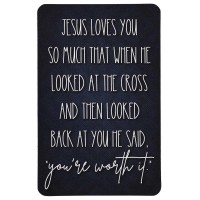12pk -Pocketcard Jesus Loves You So Much - Pack of 12 12pk -Pocketcard Jesus Loves You So Much - Pack of 12