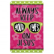 12pk -Pocketcard Keep Your Eyes On Jesus - Pack of 12 12pk -Pocketcard Keep Your Eyes On Jesus - Pack of 12
