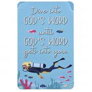 12pk -Pocketcard Dive Into Gods Word - Pack of 12 12pk -Pocketcard Dive Into Gods Word - Pack of 12