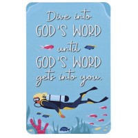12pk -Pocketcard Dive Into Gods Word - Pack of 12 12pk -Pocketcard Dive Into Gods Word - Pack of 12