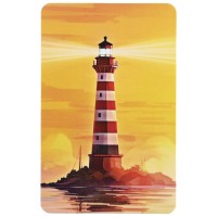 12pk -Pocketcard Lighthouse John 12:46 - Pack of 12 12pk -Pocketcard Lighthouse John 12:46 - Pack of 12