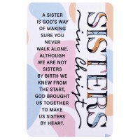 12pk -Pocketcard Sisters In Christ - Pack of 12