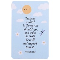 12pk -Pocketcard Train Up A Child - Pack of 12 12pk -Pocketcard Train Up A Child - Pack of 12