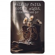 12pk -Pocketcard Walk By Faith Not By Sight - Pack of 12 12pk -Pocketcard Walk By Faith Not By Sight - Pack of 12