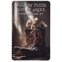 12pk -Pocketcard Walk By Faith Not By Sight - Pack of 12