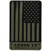 12pk -Pocketcard Flag Armor Up - Pack of 12 12pk -Pocketcard Flag Armor Up - Pack of 12
