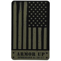 12pk -Pocketcard Flag Armor Up - Pack of 12 12pk -Pocketcard Flag Armor Up - Pack of 12