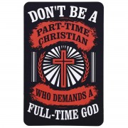 12pk -Pocketcard Do Not Be Part-Time Christian - Pack of 12 12pk -Pocketcard Do Not Be Part-Time Christian - Pack of 12