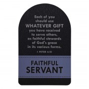 12pk -Pocketcard Faithful Servant Each Of You - Pack of 12 12pk -Pocketcard Faithful Servant Each Of You - Pack of 12