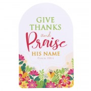 12pk -Pocketcard Give Thanks & Praise His Name - Pack of 12 12pk -Pocketcard Give Thanks & Praise His Name - Pack of 12