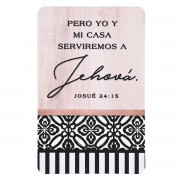 12pk -Spanish Pocketcard Josue 24:15 - Pack of 12 12pk -Spanish Pocketcard Josue 24:15 - Pack of 12
