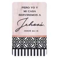 12pk -Spanish Pocketcard Josue 24:15 - Pack of 12 12pk -Spanish Pocketcard Josue 24:15 - Pack of 12
