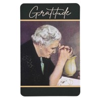 12pk -Pocketcard Woman Praying Gratitude - Pack of 12