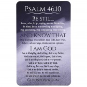 12pk -Pocketcard Be Still And Know I Am God - Pack of 12