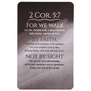 12pk -Pocketcard 2 Cor. 5:7 Word Study - Pack of 12