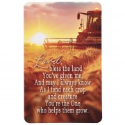 12pk -Pocketcard Lord Bless The Land You Given - Pack of 12 12pk -Pocketcard Lord Bless The Land You Given - Pack of 12