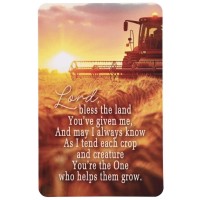12pk -Pocketcard Lord Bless The Land You Given - Pack of 12 12pk -Pocketcard Lord Bless The Land You Given - Pack of 12