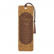 12pk -Bookmark w/ Tassel PASTOR'S WIFE - Pack of 12 12pk -Bookmark w/ Tassel PASTOR'S WIFE - Pack of 12