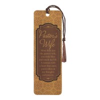 12pk -Bookmark w/ Tassel  PASTOR'S WIFE - Pack of 12