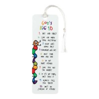 12pk -Bookmark w/ Tassel  GOD'S BIG 10 - Pack of 12