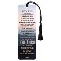 12pk -Bookmark w/ Tassel  PSALM 121 PAPER - Pack of 12
