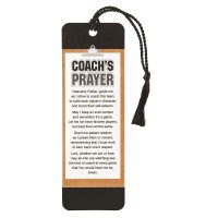 12pk -Bookmark w/ Tassel COACH'S PRAYER PAPER 2X6 - Pack of 12 12pk -Bookmark w/ Tassel COACH'S PRAYER PAPER 2X6 - Pack of 12