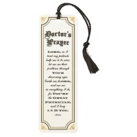 12pk -Bookmark w/ Tassel DOCTOR'S PRAYER PAPER 2X6 - Pack of 12 12pk -Bookmark w/ Tassel DOCTOR'S PRAYER PAPER 2X6 - Pack of 12