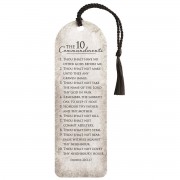 12pk -Tassel Bookmark 10 Commandments 2x6 - Pack of 12 12pk -Tassel Bookmark 10 Commandments 2x6 - Pack of 12