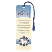 12pk -Bookmark w/ Tassel BAPTISM PAPER 2x6 - Pack of 12 12pk -Bookmark w/ Tassel BAPTISM PAPER 2x6 - Pack of 12