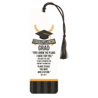 12pk -Bookmark w/ Tassel GRADUATION PAPER 2X6 - Pack of 12