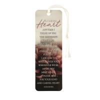 12pk -Tassel Bookmark A Caring Heart - Pack of 12 12pk -Tassel Bookmark A Caring Heart - Pack of 12