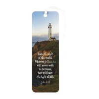 12pk -Bookmark w/ Tassel LIGHTHOUSE JOHN 8:12 PAPER 2x6 - Pack of 12 12pk -Bookmark w/ Tassel LIGHTHOUSE JOHN 8:12 PAPER 2x6 - Pack of 12