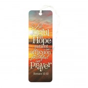 12pk -Bookmark w/ Tassel BE JOYFUL ROM.12:12 PAPER - Pack of 12 12pk -Bookmark w/ Tassel BE JOYFUL ROM.12:12 PAPER - Pack of 12