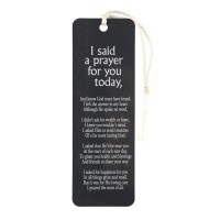 12pk -Tassel Bookmark I Said A Prayer (He) - Pack of 12