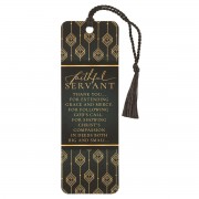 12pk -FAITHFUL SERVANT POEM TASSEL BOOKMARK - Pack of 12 12pk -FAITHFUL SERVANT POEM TASSEL BOOKMARK - Pack of 12