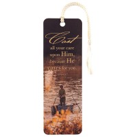 12pk -CAST AWAY YOUR CARE TASSEL BOOKMARK - Pack of 12
