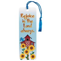 12pk -BIRDHOUSE REJOICE IN THE TASSEL BOOKMARK - Pack of 12 12pk -BIRDHOUSE REJOICE IN THE TASSEL BOOKMARK - Pack of 12