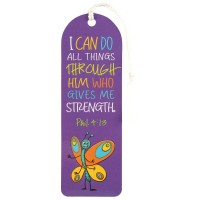 12pk -Bookmark Tassel I Can Do All Phil. 4:13 - Pack of 12 12pk -Bookmark Tassel I Can Do All Phil. 4:13 - Pack of 12