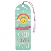 12pk -Bookmark Tassel Smile God Loves You - Pack of 12 12pk -Bookmark Tassel Smile God Loves You - Pack of 12