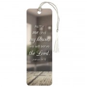 12pk -Bookmark Tassel As For Me&My Josh.24:15 - Pack of 12