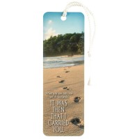 12pk -Bookmark Tassel Footprints 2x6 - Pack of 12 12pk -Bookmark Tassel Footprints 2x6 - Pack of 12