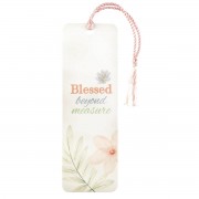 12pk -Tassel Bookmark Blessed Beyond Measure - Pack of 12 12pk -Tassel Bookmark Blessed Beyond Measure - Pack of 12